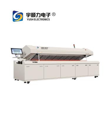 Máquina sem chumbo da solda de Reflow do ar quente para a velocidade 0-2000 milímetro /Min do transporte do PWB