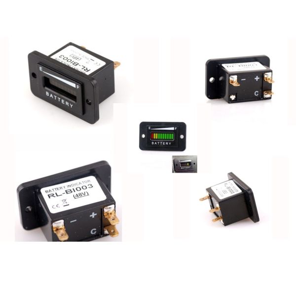 Электрический указатель уровня засыпки индикатора батареи СИД ABS 48V частей OEM автомобиля клуба