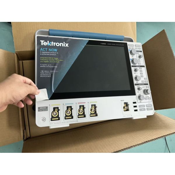 Used Tektronix 4 Series MSO44 Mixed Signal Oscilloscope with 1 GHz Bandwidth 4 FlexChannel Inputs and High-Definition Display
