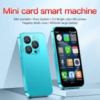 Bluetooth 4.0 reconocimiento facial doble SIM estilo clásico XS18 Pro 3G 3.0'' Mini Phone 2+16GB