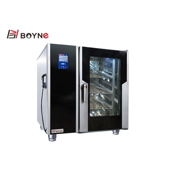 Печь Combi подносов столешницы 10 ресторана, промышленное поставляя еду оборудование кухни с регулятором экрана касания