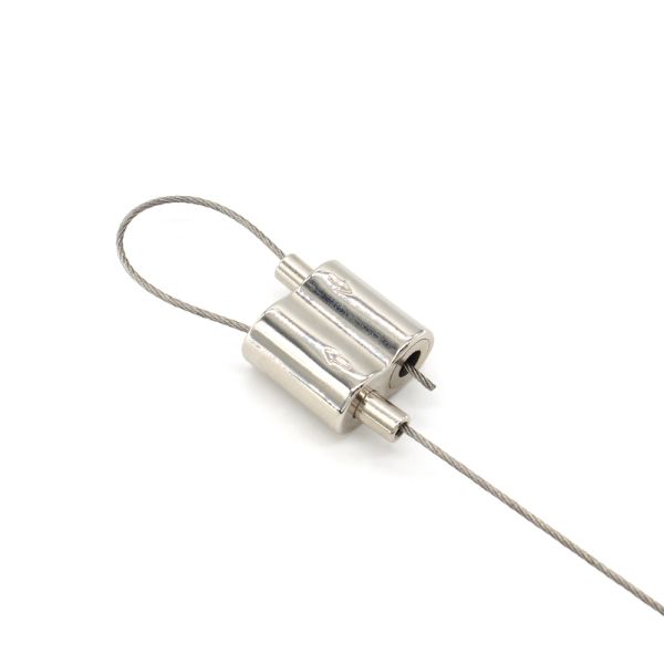 Stainless Steel Cable Wire Gripper Impact Resistance Heat Insulation 7mm Diameter