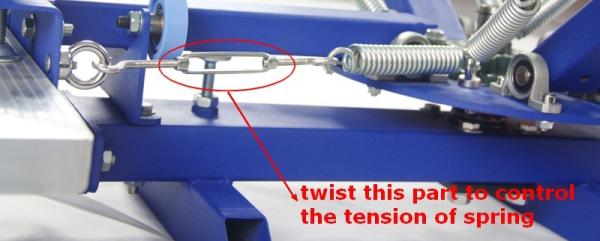 4-1 entry level single wheel carousel silk screen printing press for t-shirts printing