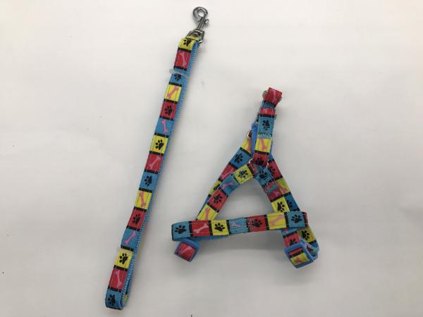 Hand Free Walking Chest Harness For Dogs , Comfort Nylon Dog Harness
