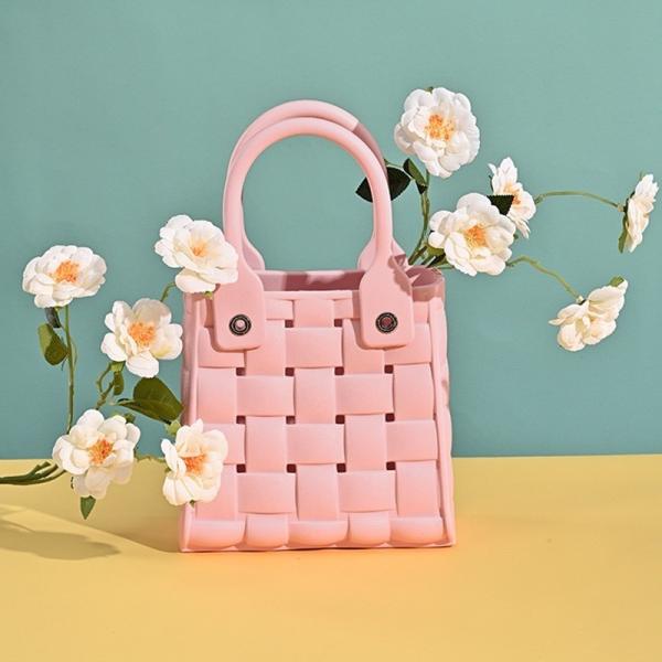 Fashion Custom Promotion Gifts Modern Waterproof Rubber Tote Bag Easy Cleaning