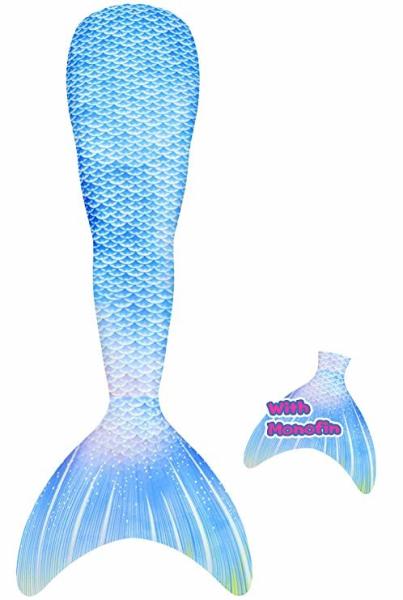 Breathable 80% Nylon + 20 Spandex Mermaid Tail For Swimming Party Toddler 110 120