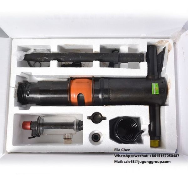Hand Held Pneumatic Air Pick Jack Hammer , Pneumatic Rock Drill