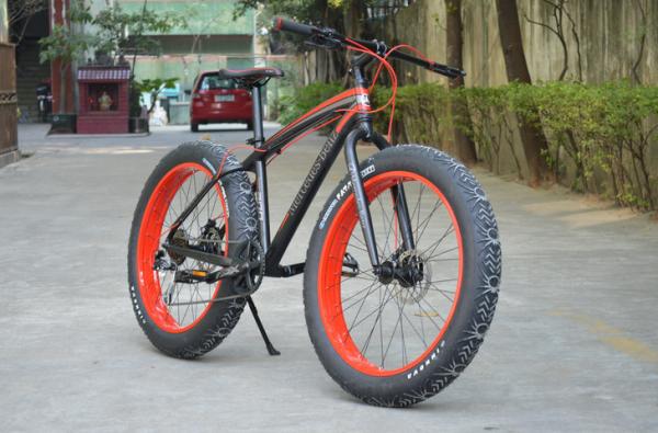 26×4.0 Full Suspension Fat Tire Mountain Bike