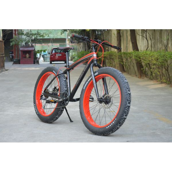 26×4.0 Full Suspension Fat Tire Mountain Bike