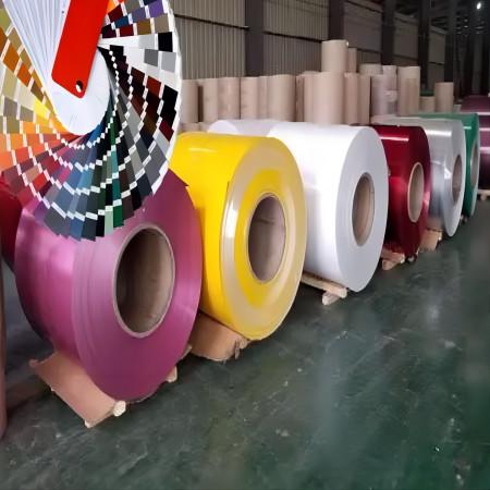 ASTM 5052 Color Coated Surface  Aluminium Coil 1500mm Width