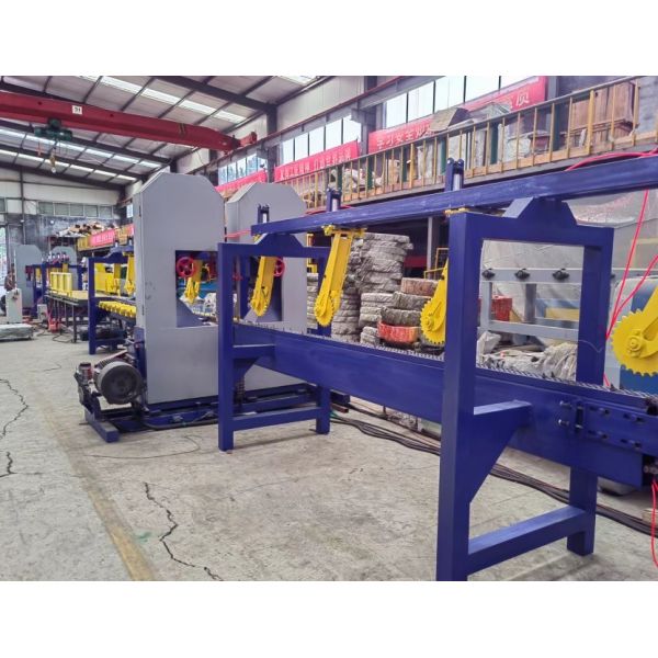 Industrial Sawmills Twin Bandsaw Production Line Wood Product Processing Line