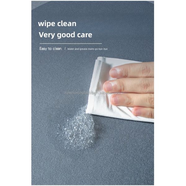 Легко очищаемый кухонный коврик 45 * 120 см Размер для поглощающей и устойчивой к грязи поверхности