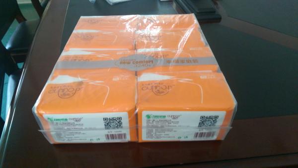 Auto Tissue Paper Packaging Machine, 2 Heads Bundle Strapping