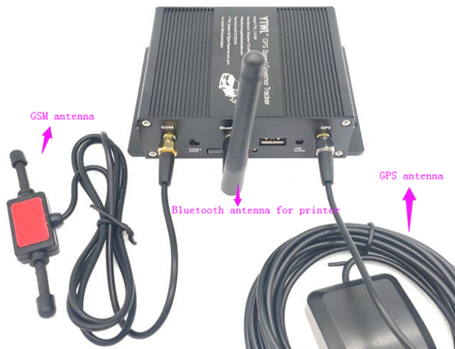 Steel 120KM/H GPRS GSM Rechargeable Car Gps Governor