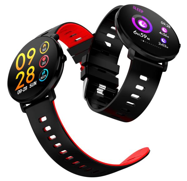 factory direct sale color straps waterproof IP68 smart watch