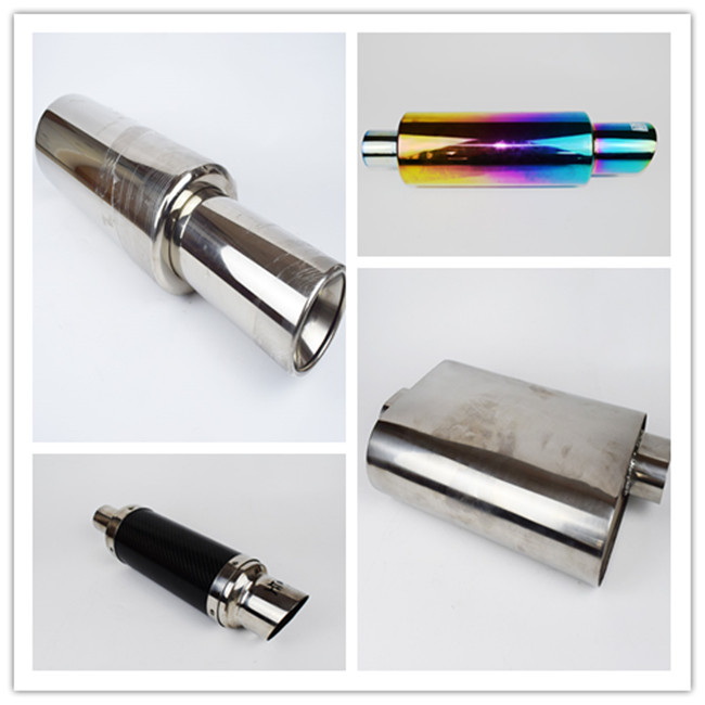 Отполированное 1.0mm SS304 резонатор вытыхания 2,5 дюймов