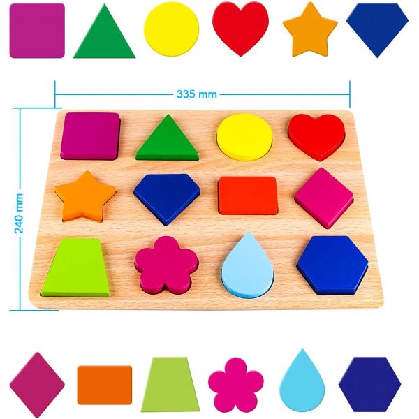Sample Charge Free Wooden Alphabet and Number Puzzles for Educational Development
