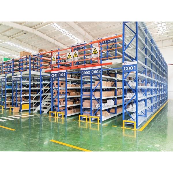 Corrosion Protection Steel Mezzanine Floor Kits for Warehouse Equipment and Storage