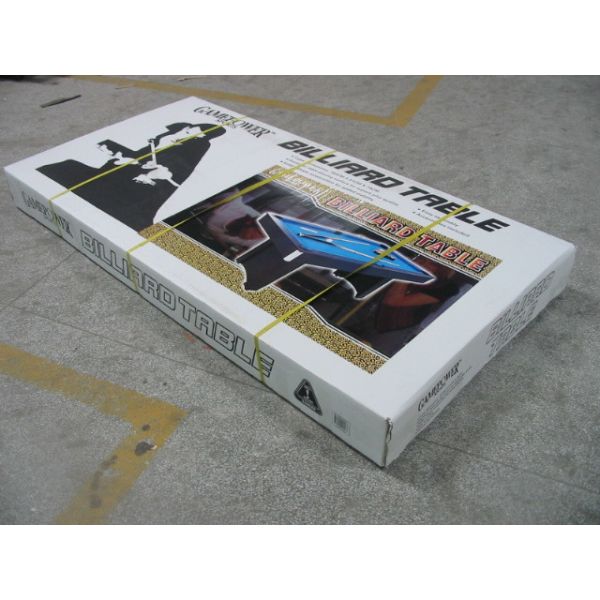 60 Inches Pool Game Table Wood Grain PVC MDF Material For Indoor Play