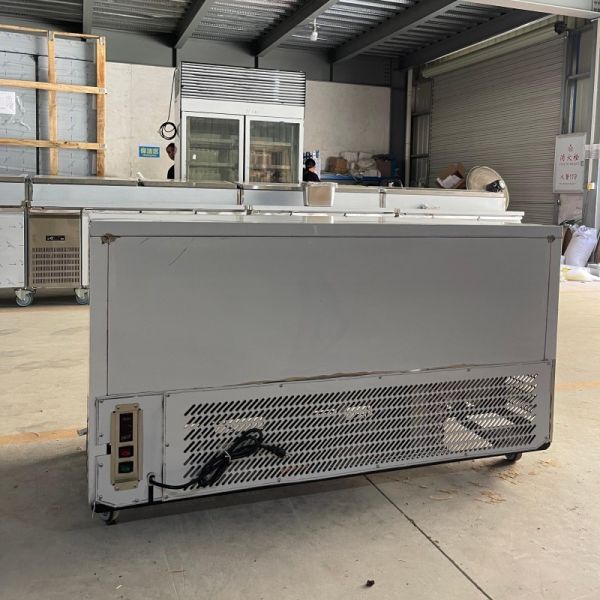 Powerful Freezing 2 Door Air Cooling Under Counter Refrigerator Freezer For Kitchen