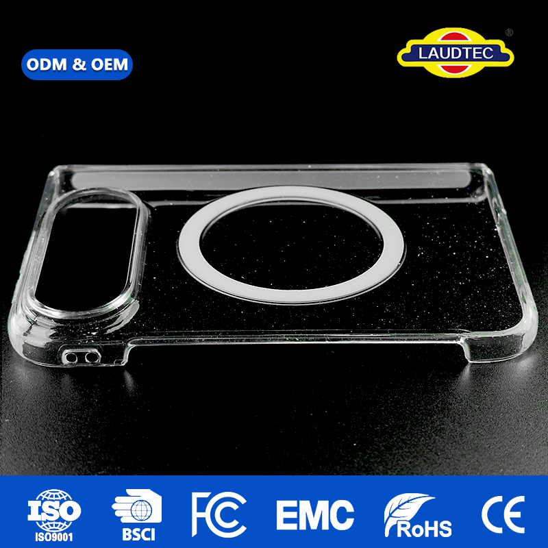 Premium OEM Anti-Yellow Clear TPU+PC Material, Magnetic Compatible, Slim & Smudge-Proof for iPhone 18 Fold