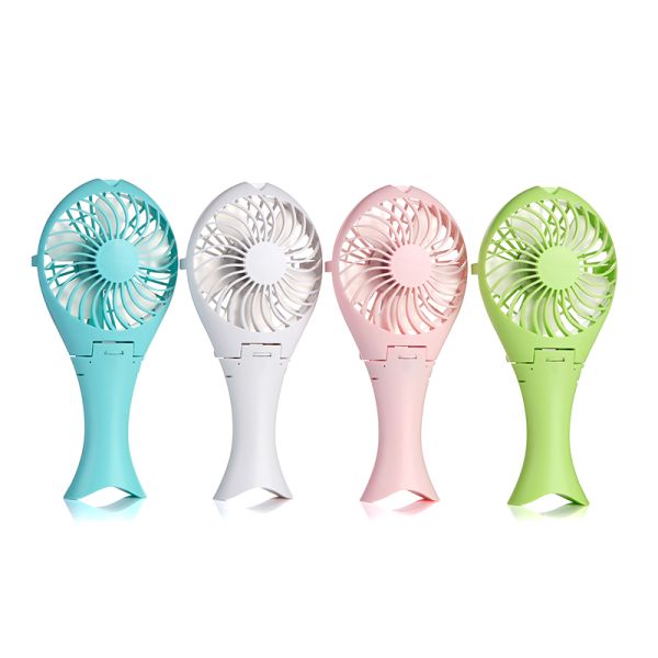 Stepless Speed Mermaid Mini Portable Rechargeable Fan AG18