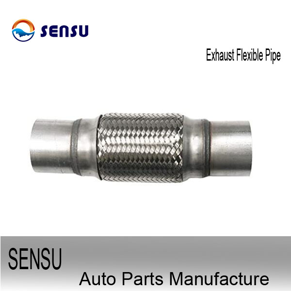 45*102*202mm Stainless Flexible Exhaust Pipe Universal Exhaust Flex Joint IATF16949