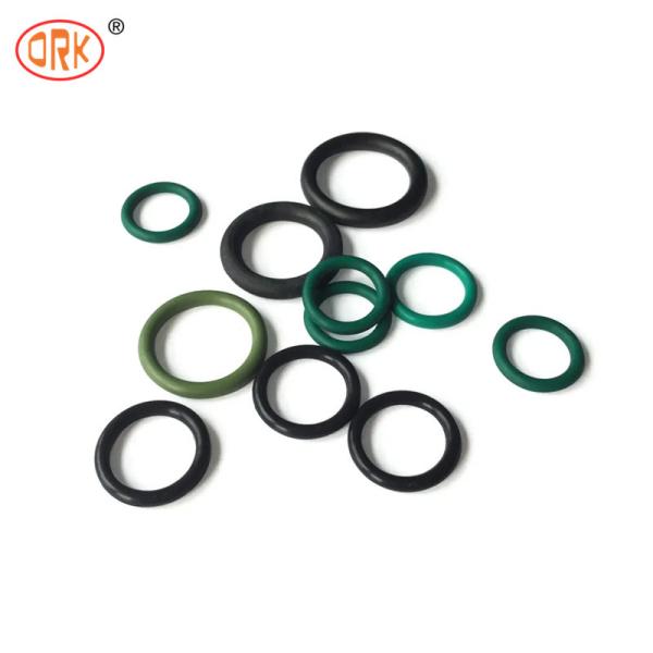 Rohs Compliant Plastic Pipe Rubber Seal Colorful Silicone O Ring Epdm Material FKM NBR