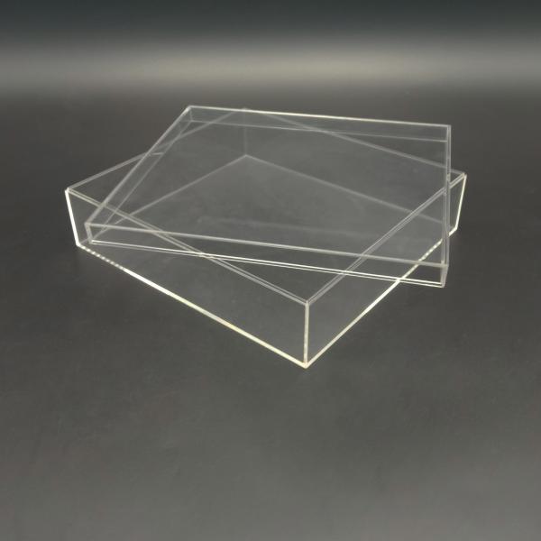 Case Acrylic Box Cards Deluxe Transparent Wedding Card With Cover Lucite Gift Money Box