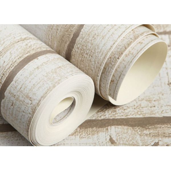 Room Decoration Wallpaper , Vinyl Removable Wallpaper with 3D Foam Tree Pattern