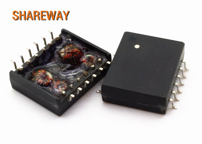 Pin трансформатора GSC-4807-R SMD 48 Lan локальных сетей SMD THT ISDN