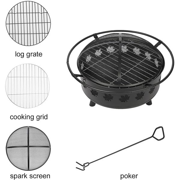 Stainless Steel Outdoor Fire Pit