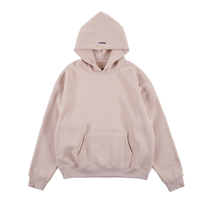 100% хлопок печатая Hoodie Терри толстой равнины слишком большой французский вышило Unisex