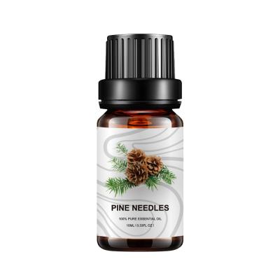 óleo de agulha de pinho orgânico MSDS da aromaterapia do óleo essencial da agulha do pinho 10ml