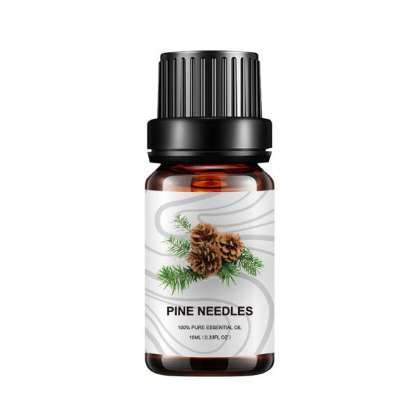 óleo de agulha de pinho orgânico MSDS da aromaterapia do óleo essencial da agulha do pinho 10ml