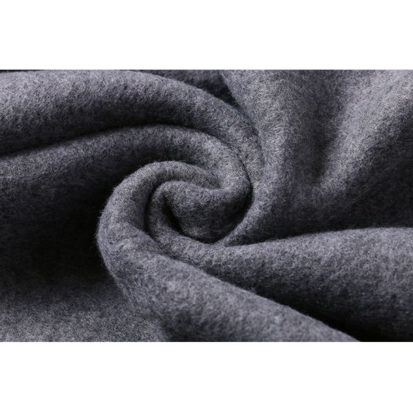 Winter Plain Hoodies Men's Hoodie Thick Tight Fleece Drop Shoulder Hoodie Cotton XS-4XL 480g