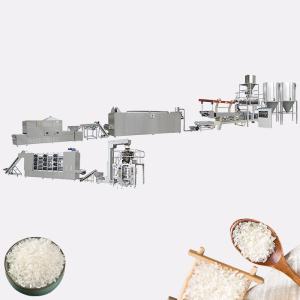 Chaîne de production enrichie artificielle de riz acier inoxydable de catégorie