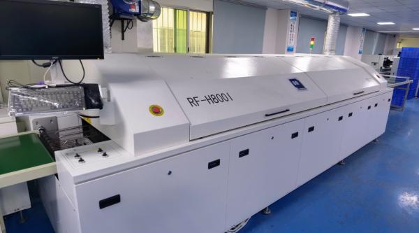 2940mm Heating Zone Reflow Solder Machine 1500mm/min Conveyor RF-H800Ⅰ