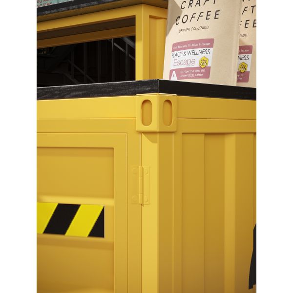Industrial Container Cabinet Heavy Duty Food Prep Station Commercial