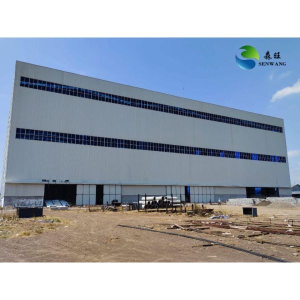 Steel Structure Warehouse with 50 Years Service Life Ideal for Large Scale Industrial Storage and Grid Steel Structure