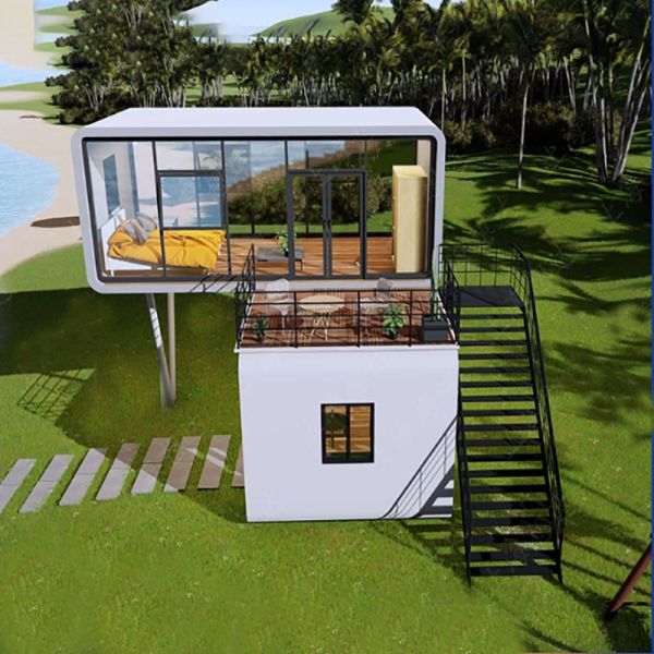 Creative Steel Structure Apple Cabin Office Outdoor Activity Board Room Apple Warehouse Manufacturers Container  House