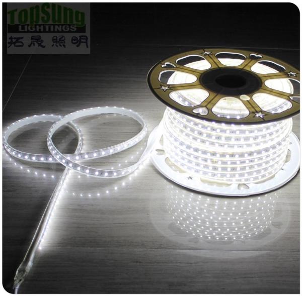 Venda por grosso AC 240V LED 100m fita branca de Natal 5050 smd 60LED/M luz de corda flexível