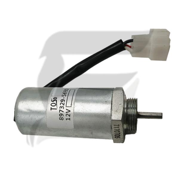 897329-568 máquina escavadora Fuel Stop Solenoid de Hitachi EX55 EX70