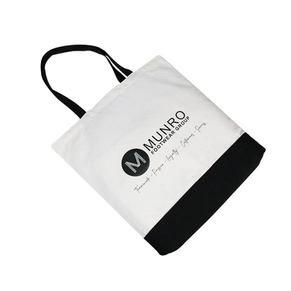 Plain 100 Cotton Canvas Shopping Bags , Ecological Heavy Cotton Canvas Tote Bag