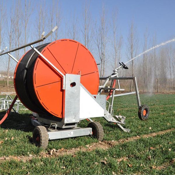 Modern Farms Agricultural Pivot Irrigation Machinery Traveling Irrigator Track Irrigation Equipment System Weight KG 1800