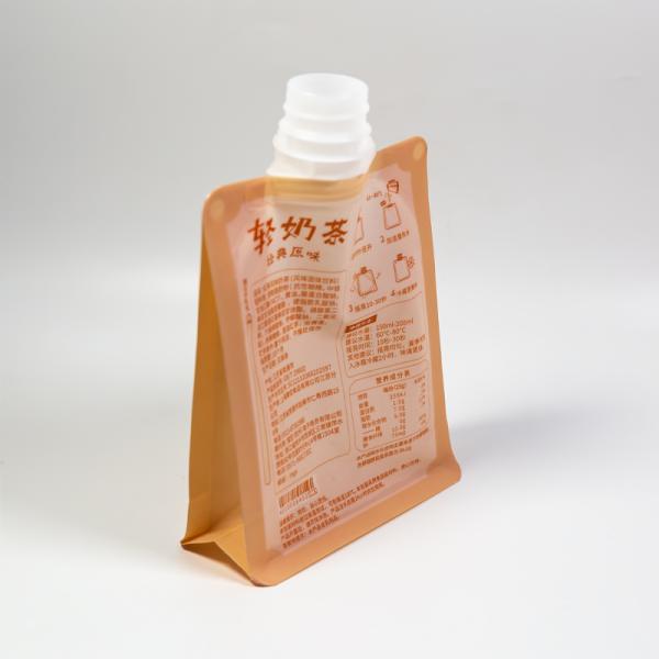 Food Grade Drinks Spout Pouches With Spout Cap For Liquid Packaging Custom Printed Bulk Orders Discounts.