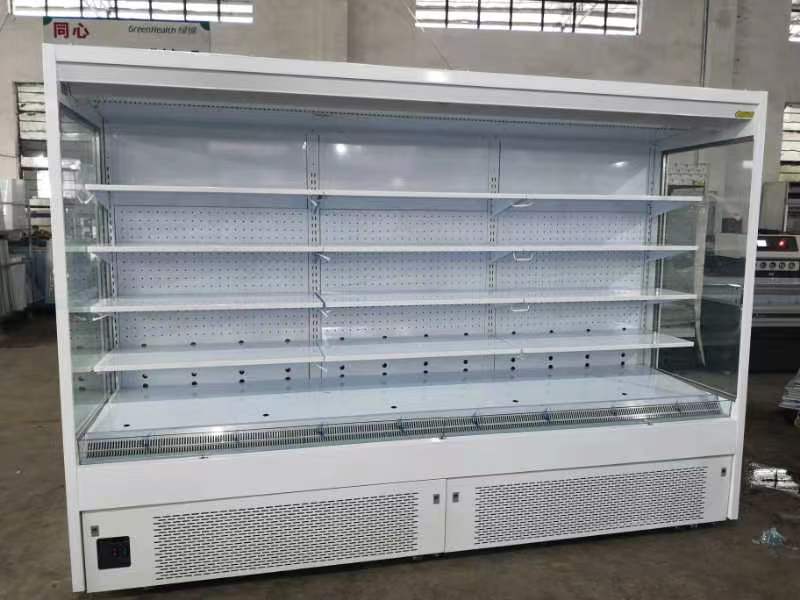 Специализированный охладитель воздуха для бутылок в супермаркетах многоэтажный открытый охладитель с системой подключения