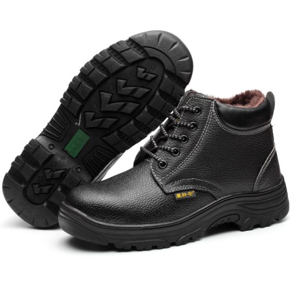 Ботинки безопасности высокого верхнего анти- холодного тепла зимы и анти- огромного успеха анти- прокалывая