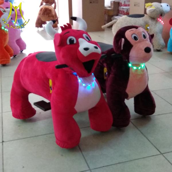 Hansel  coin operated animal toy horse scooter for kids and adult