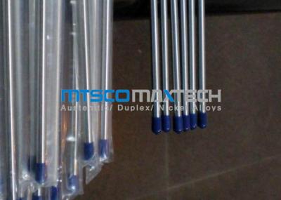 O tubo sanitário sem emenda ASTM A213/A269 lustrou 400 # 320 # ISO 9001, tubo sem emenda para Chromatogrphy